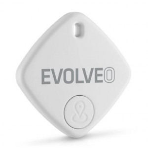 EVOLVEO TrackTag, Bluetooth lokátor s Apple Find My, bílý