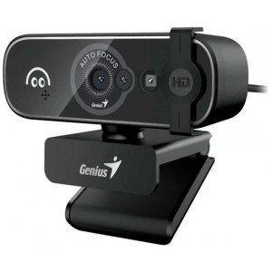 Genius FaceCam OPEN Webkamera, Full HD 1080p, Windows Hello, autofocus, 5Mpx senzor, krytka soukromí, USB/USB-C, černá