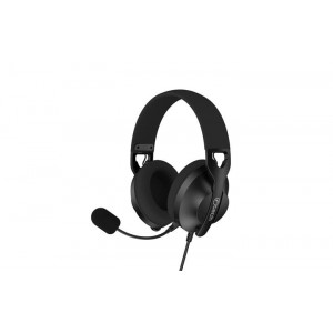 C-TECH sluchátka s mikrofonem Nemesis V3 (GHS-19U), USB, náhlavní, černá 