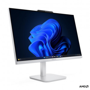 Lenovo A105 24 AIO   Ryzen 5 40/16GB/SSD 1TB/23,8"/FHD/IPS/250nitů/60Hz/65W/bez OS/stříbrná