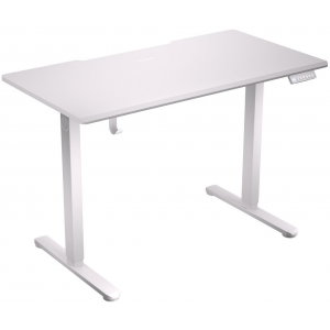 Endorfy Atlas S Electric bílý,Herní stůl, motorizovaný, výškově stavitelný, cable management, 114×60cm,nosnost 50kg,bílá