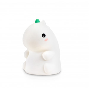 CONNECT IT DINOSAURUS dětské noční světlo, dotykové, 3 úrovně osvětlení, baterie 1200 mAh, bílá