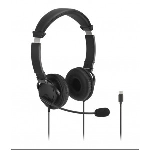 KENSINGTON Classic EQ USB-C® Headset s mikrofonem a ovládáním hlasitosti