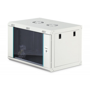 DIGITUS DN-37100 Nástěnná skříň 7U, Dynamic-N, 19", 600x400mm, nesmontovaná, šedá (RAL 7035)