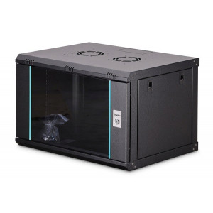 DIGITUS DN-37101 Nástěnná skříň 7U, Dynamic-N, 19", 600x400mm, nesmontovaná černá (RAL 9005)