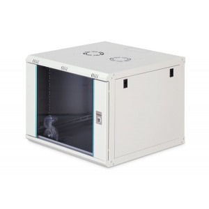 DIGITUS DN-37106 Nástěnná skříň 9U, Dynamic-N, 19", 600x600mm, nesmontovaná, šedá (RAL 7035)