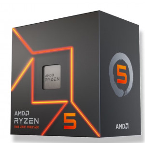 AMD Ryzen 5 6C/12T 7400 (4.3GHz,22MB,65W,AM5) AMD Radeon Graphics/Box s chladičem Wraith Stealth