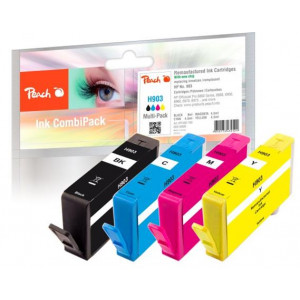 PEACH kompatibilní cartridge HP No. 903, Multi-Pack1x bk,c,m,y, OEM čip
