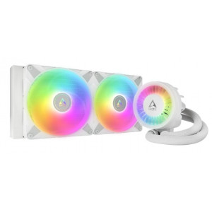 ARCTIC Vodní chladič Liquid Freezer III 280 ARGB, 2x140mm, AM5,AM4 LGA1851,LGA1700, bílá