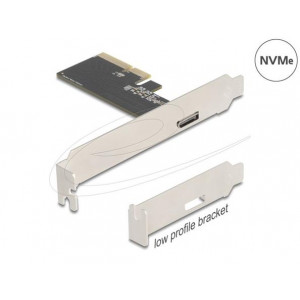 Delock PCI Express x4 Karta na 1 x externí OCuLink SFF-8612 - Low Profile