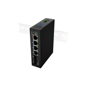 LANBERG SWITCH ILGE-4P-2S-90 LEHKÝ PRŮMYSLOVÝ POE 1XBT 3XAT 2XSFP DIN GIGABITOVÝ ETHERNET