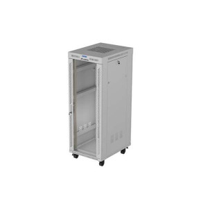 LANBERG INSTALAČNÍ RACK 19" 32U 600X800 ŠEDÉ SKLENĚNÉ DVEŘE LCD (FLAT PACK) V2