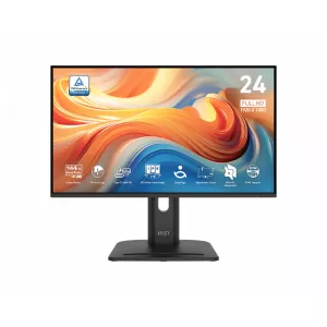 MSI monitor PRO MP245PHG E14 23,8" IPS/FHD/144Hz/1ms/HDMI/DP/USB-C/2xUSB-A/USB-B/Výšk.nast./Pivot/černá