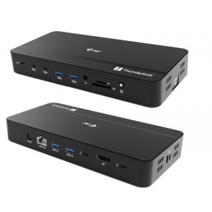 i-tec Thunderbolt 5 Triple Display Docking Station, M.2 slot, 6x USB, 2.5 GLAN, Power Delivery 140W