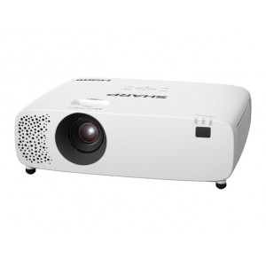 Sharp XP-E501U, 3LCD Laser, WUXGA 1920x1200, 5000 ANSI, 1,37 - 1,65 : 1, 5000000:1, 2 x HDMI, RJ45, repro
