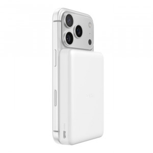 Belkin BOOST CHARGE™ Qi2 Magnetická Bezdrátová PowerBanka, 10000mAh, slim, bílá