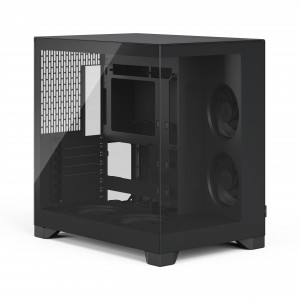 Fractal Pop 2 Vision/Midi Tower/Transpar./Černá
