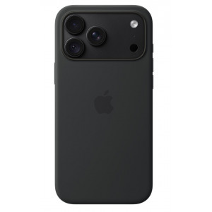 iPhone 18 Pro Max Silicone Case with MS - Black