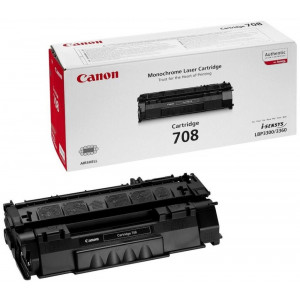 Canon originální toner CRG-708/ LBP-3300/ 2 500 stran/ Černý