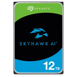 Seagate SkyHawk AI 12TB HDD / ST12000VE003 / Interní 3,5" / 7200 RPM / SATA 6Gb/s / 512 MB
