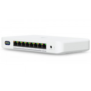 Ubiquiti UniFi Device Bridge Switch - 5/6GHz bezdrátový bridge/switch s PoE+, 7x 2.5GbE, 1x 10GbE, UniFi Wi-Fi Auto-Link