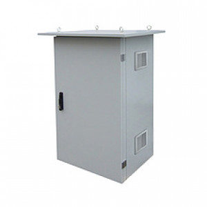 Rack termoizolovaný LC-07 24U 700x600 RAL7035 s vent. levá bočnice