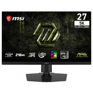 MSI Gaming MAG 271KPD7/ 27"/ 5120x2880/ IPS/ 0,5ms/ 75Hz/ 350cd/m2/ 1500:1/ HDMI/ DP/ USB/ VESA/ černý