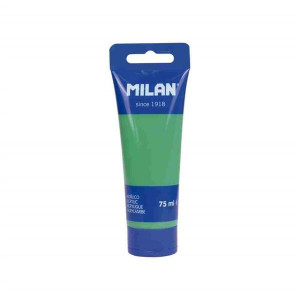 Akrylová barva Milan, 75 ml, zelená