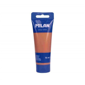 Akrylová barva Milan, 75 ml, cihlová