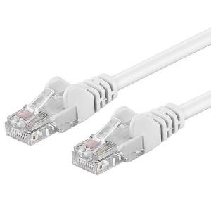 PremiumCord Patch kabel UTP RJ45-RJ45 CAT6 7m bílá