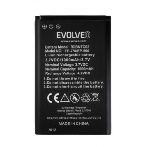 EVOLVEO orig. baterie 1000 mAh pro EasyPhone FD/FP/FS/FM/FL (EP-500/501/700/770/771/800/801)