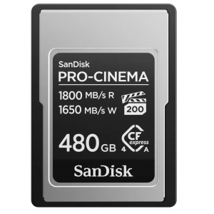 SanDisk PRO-CINEMA CFexpress Type A Card 480GB