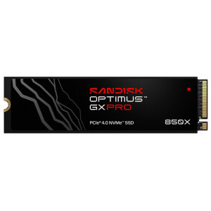 SANDISK OPTIMUS GX PRO 850X NVMe 2TB PCIe, Gen4, (R:7300, W:6600MB/s)