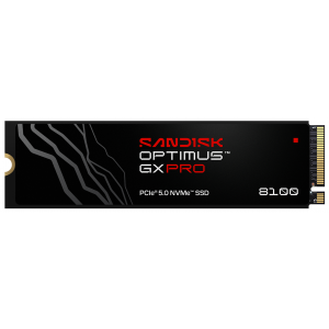 SANDISK OPTIMUS GX PRO 8100 NVMe 2TB PCIe, Gen5, (R:14900, W:14000MB/s)