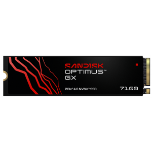 SANDISK OPTIMUS GX 7100 SSD NVMe 1TB PCIe, Gen4, (R:7250, W:6900MB/s)