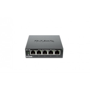 D-Link 5-Port Fast Ethernet Unmanaged Desktop Switch, DES-105/V