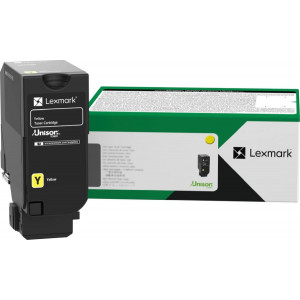 Lexmark CS735 Yellow, toner cartridge return programme, 12 500 stran
