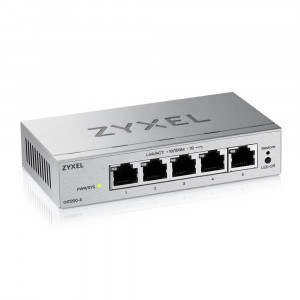 Zyxel GS1200-5 v3, 5 Port Gigabit  webmanaged Desktop Switch
