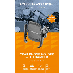 Interphone Crab – Držák telefonu s antivibrací