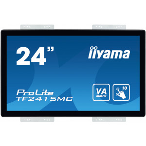 24" iiyama TF2415MC-B2: VA, FullHD, capacitive, 10P, 350cd/m2, VGA, DP, HDMI, černý