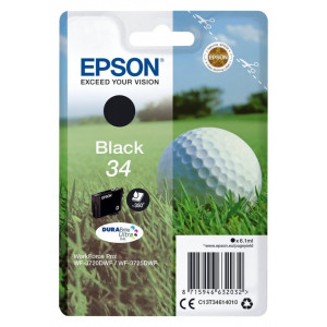 Epson inkoustová náplň 34 DURABrite/ C13T34614010/ Černá