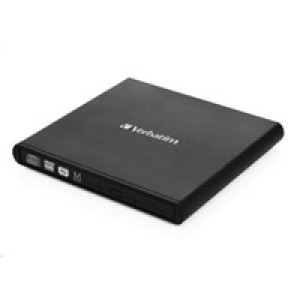 VERBATIM externí mechanika DVD-RW Rewriter USB 2.0 Black + NERO