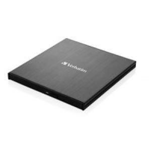 VERBATIM externí mechanika DVD-RW Rewriter USB-C, černá + NERO
