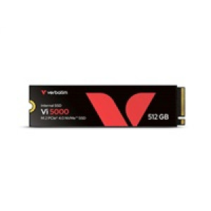 VERBATIM SSD Vi5000 Internal PCIe NVMe M.2 SSD 512GB , W2500/ R 5000 MB/s