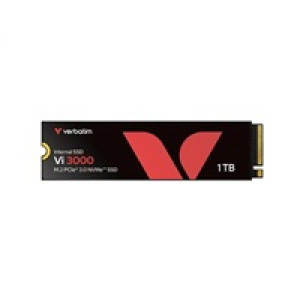 VERBATIM SSD Vi3000 Internal PCIe NVMe M.2 SSD 1TB , W 3000/ R 3300 MB/s