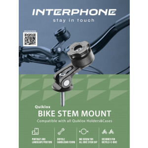 Interphone Quiklox – Úchyt na kolo do krku řídítek