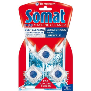 Čistič myčky Somat, 3x 20 g (při plné myčce)