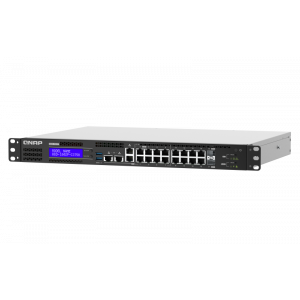 QNAP řízený switch QGD-1602P-C3758-16G (8x GbE PoE + 8x 2,5 GbE PoE + 2x 10GbE SFP+ / 16GB RAM)