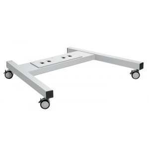 Vogel's PFT8530S pojízdný podstavec Connect-it Floor stříbrný