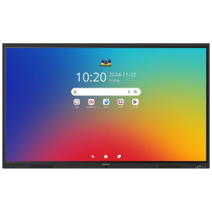 ViewSonic IFP 75" 4K Android 16 EDLA, 64 dotyk.bodů IR, 8G/128GB, HDMI,VGA,DP,USB-A/B/C,RJ45,RS232,PIR sensor,subwoofer